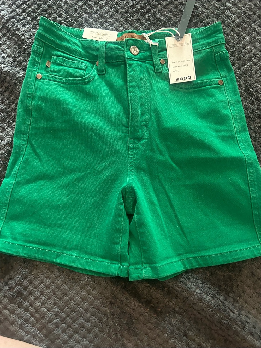 Judy Blue Emerald High Waist Shorts